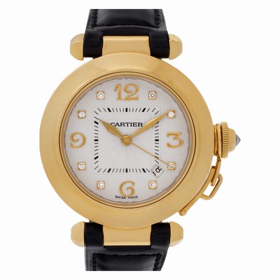 Cartier WJ11891G Pasha Automatic Female 18k yellow gold