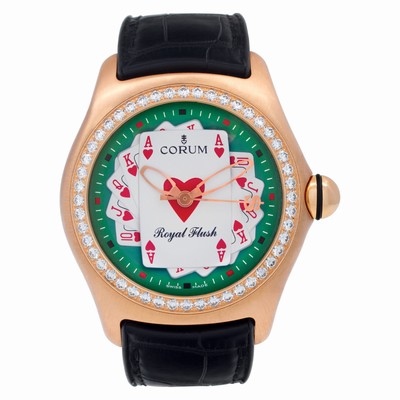 Corum 082.161.85/OF01 ROFL Royal Flush Automatic Male 18k rose gold