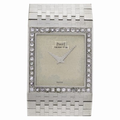 Piaget 7131g4 Polo Quartz Female 18k White Gold