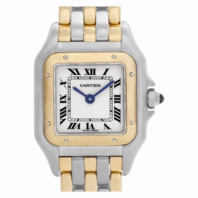 Cartier W25028B Panthere Quartz Female 18k gold & Stainless Steel
