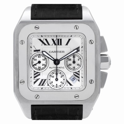 Cartier W20090x8 Santos 100 Automatic Male Stainless Steel