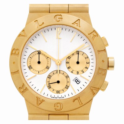 Bvlgari ch 35 g Bvlgari Quartz Male 18k yellow gold