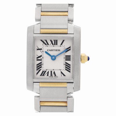 Cartier W51007Q4 Tank Francaise Quartz Female Stainless Steel