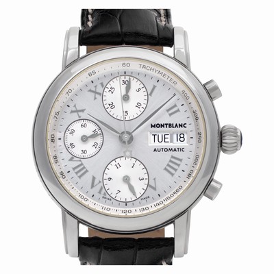 MontBlanc 7016 Chronograph Automatic Male Stainless Steel
