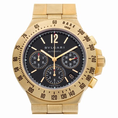 Bvlgari CH40GTA Aqua Terra Automatic Male 18k yellow gold
