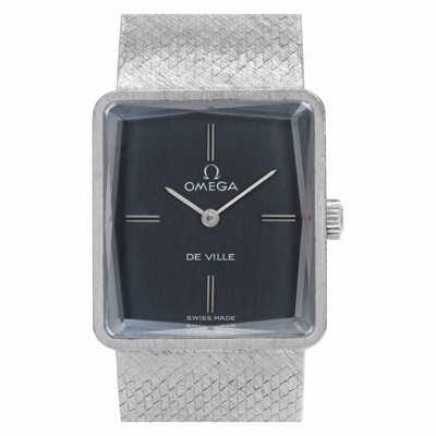 Omega 8196 De Ville Manual Unisex White Gold
