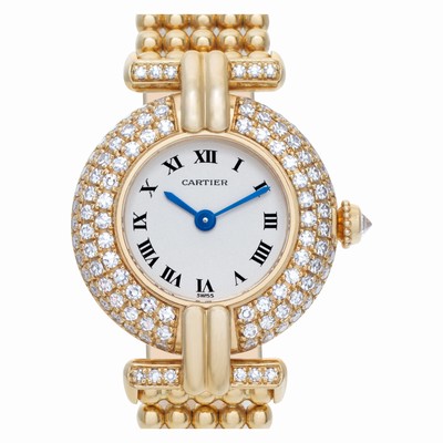 Cartier 1980 Colisee Quartz Female 18k yellow gold