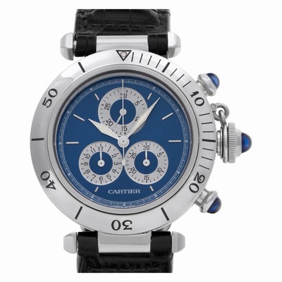 Cartier 1352.1 Pasha 35 Quartz Unisex Stainless Steel