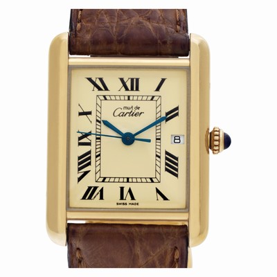 Cartier Cartier 1619 Tank Vermeil Quartz Unisex Vermeil