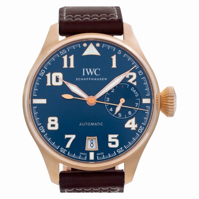 IWC IW500909 Big Pilot Saint Exupery Automatic Male 18k rose gold