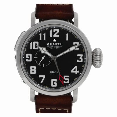 Zenith 03.2430.693 Pilot Montre D Aeronef Automatic Male Stainless Steel