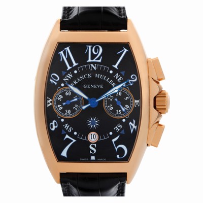 Franck Muller 8080 CC AT Curvex Automatic Male 18k Pink Gold
