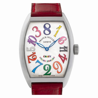 Franck Muller 7851 CH Crazy Hour Automatic Unisex Stainless Steel