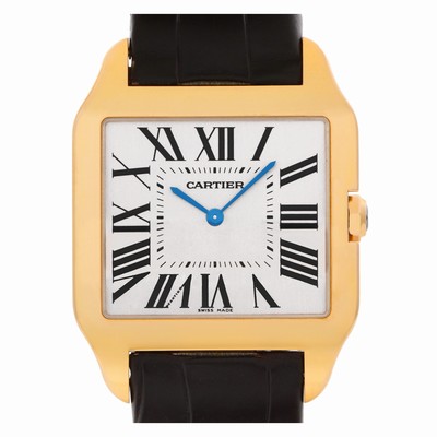 Cartier W2006951 Santos Dumont Manual Male 18k rose gold