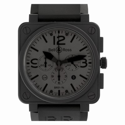 Bell & Ross BR01-94-S Chronograph Automatic Male PVD steel
