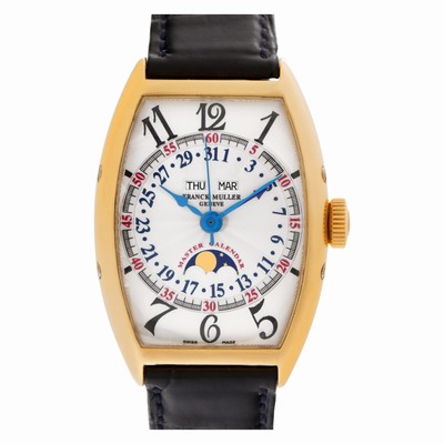 Franck Muller 5850 MC L Master Calendar Automatic Male 18k yellow gold