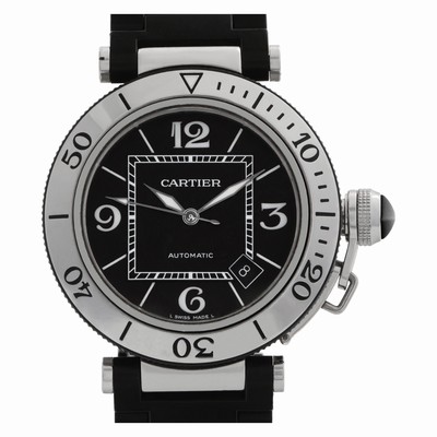 Cartier w31077U2 Pasha Seatimer Automatic Male Stainless Steel