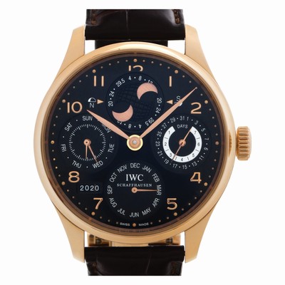 IWC IW5021-03 Portuguese Perpetual Automatic Unisex 18k rose gold
