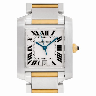 Cartier W51005Q4 Tank Francaise Automatic Unisex Stainless Steel