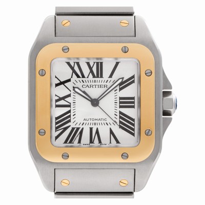 Cartier W200728G Santos 100 Automatic Male Stainless Steel