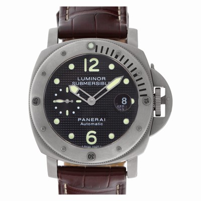 Panerai PAM00025 Submersible Automatic Male Titanium
