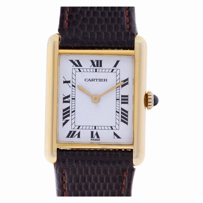 Cartier Cartier 1455 Tank Vermeil Manual Unisex Vermeil