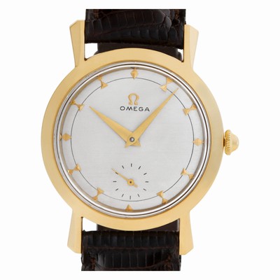 Omega B6535 Vintage Manual Unisex 14k yellow gold