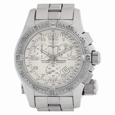 Breitling A7332211 Emergency Quartz Male Stainless Steel