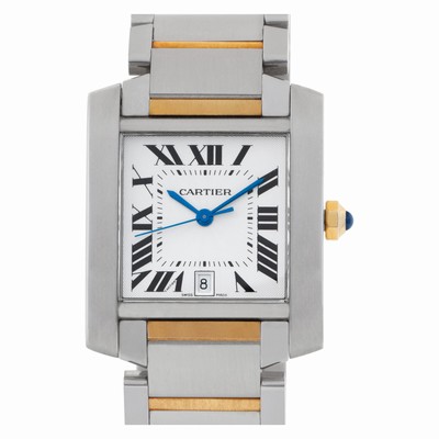 Cartier W51005Q4 Tank Francaise Automatic Unisex Stainless Steel