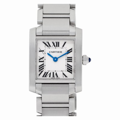 Cartier W51008Q3 Tank Francaise Quartz Female Stainless Steel