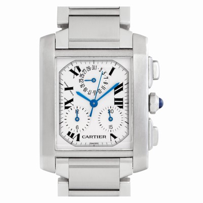 Cartier W51001Q3 Tank Francaise Quartz Unisex Stainless Steel