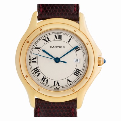 Cartier 116000R Cougar Quartz Unisex 18k yellow gold