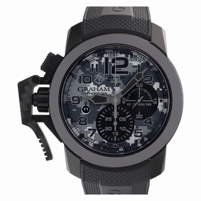 Graham 2CCAU.S03A.K92N Chronofighter Automatic Male PVD steel