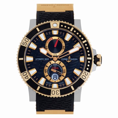 Ulysse Nardin 265-90 maxi diver Automatic Unisex 18k rose gold & titanium