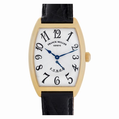 Franck Muller 2852 Curvex Manual Male 18k yellow gold
