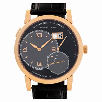 A. Lange & Sohne 115.031 Lange 1 Manual Male 18k rose gold