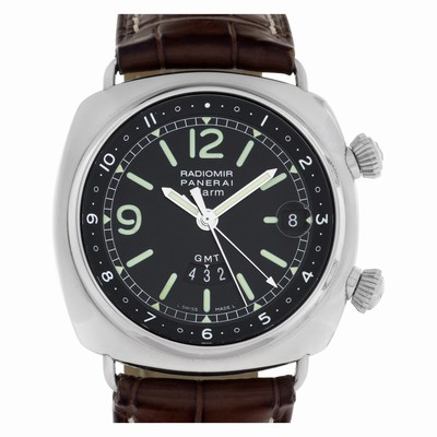 Panerai PAM00098 Radiomir Alarm Gmt Automatic Male Stainless Steel