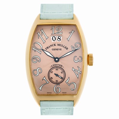 Franck Muller 2851 S6 Curvex Automatic Unisex 18k yellow gold