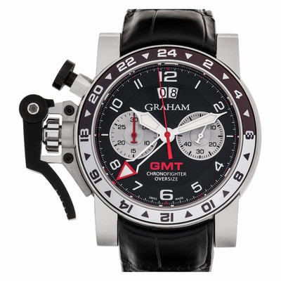 Graham 2CVBC.B15A Chronoflite GMT Automatic Male Stainless Steel