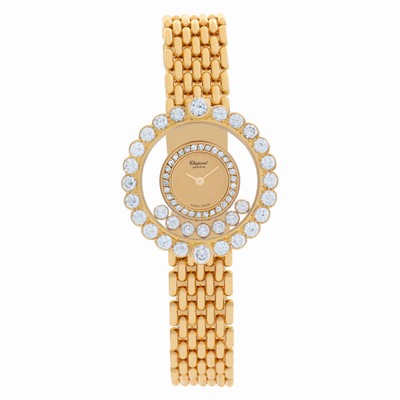 Chopard 204180-0001 Happy Diamond Quartz Female 18k yellow gold
