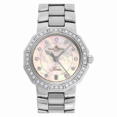 Baume & Mercier MV045057 Riviera Quartz Female Stainless Steel