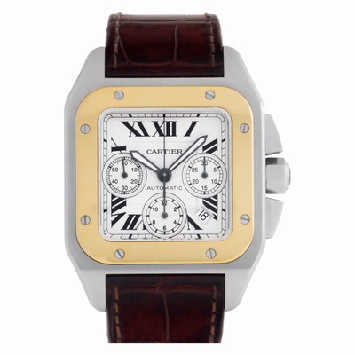 Cartier W20091X7 Santos 100 Automatic Male Stainless Steel