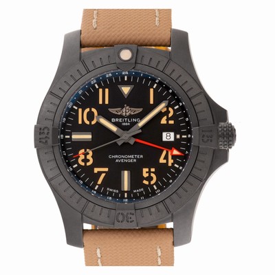 Breitling V32395 Avenger Automatic Male Black Titanium