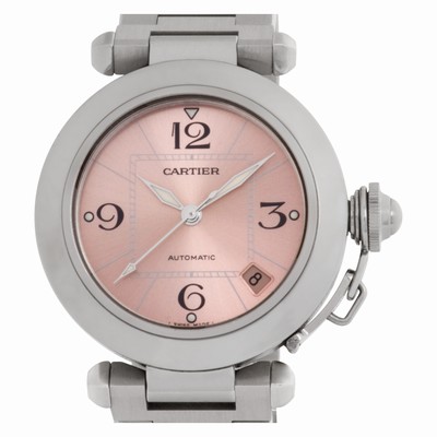 Cartier w31074M7 Pasha C Automatic Female Stainless Steel