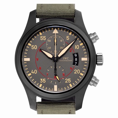 IWC IW388002 Pilots Chronograph Manual Male titanium & ceramic