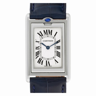 Cartier W1011358 Basculante Manual Male Stainless Steel