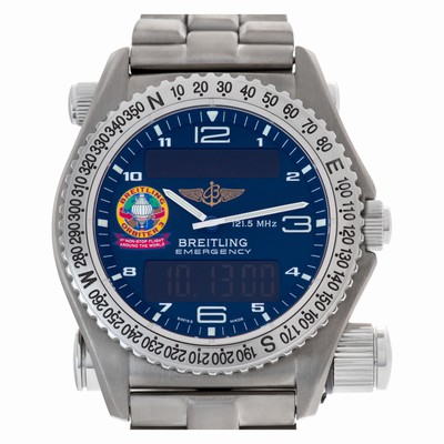 Breitling E56321 Emergency Quartz Male Titanium