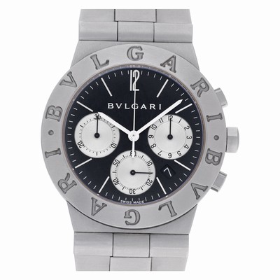 Bvlgari ch 35S Diagono Quartz Unisex Stainless Steel