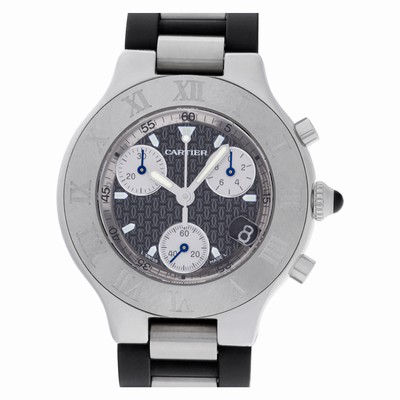 Cartier W522133 Chronoscaph Quartz Female Stainless Steel