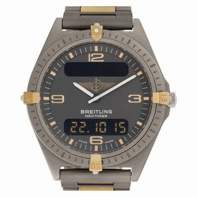 Breitling 80360 Aerospace Quartz Male 18k & Titanium